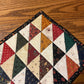 Primitive Farmhouse Scrappy Table Runner Item #1825