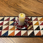 Primitive Farmhouse Scrappy Table Runner Item #1825