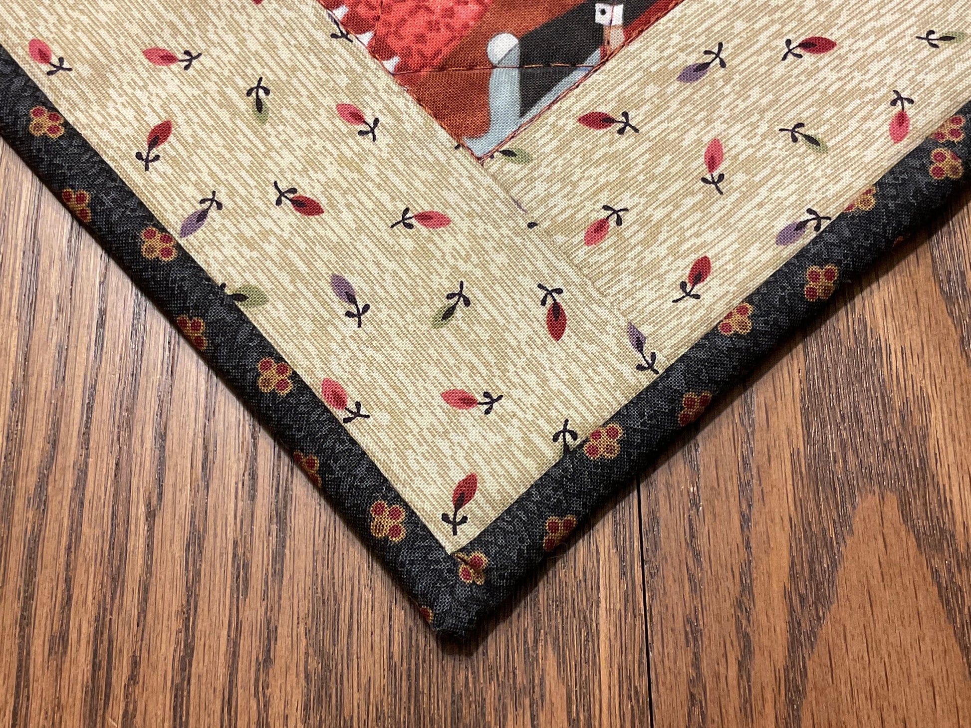 Easter Bunny Primitive Farmhouse Table Runner Item #1861