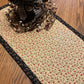 Primitive Farmhouse Log Cabin Table Runner Item #1851