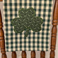 Primitive Farmhouse St.Patrick's Towel Item #1864