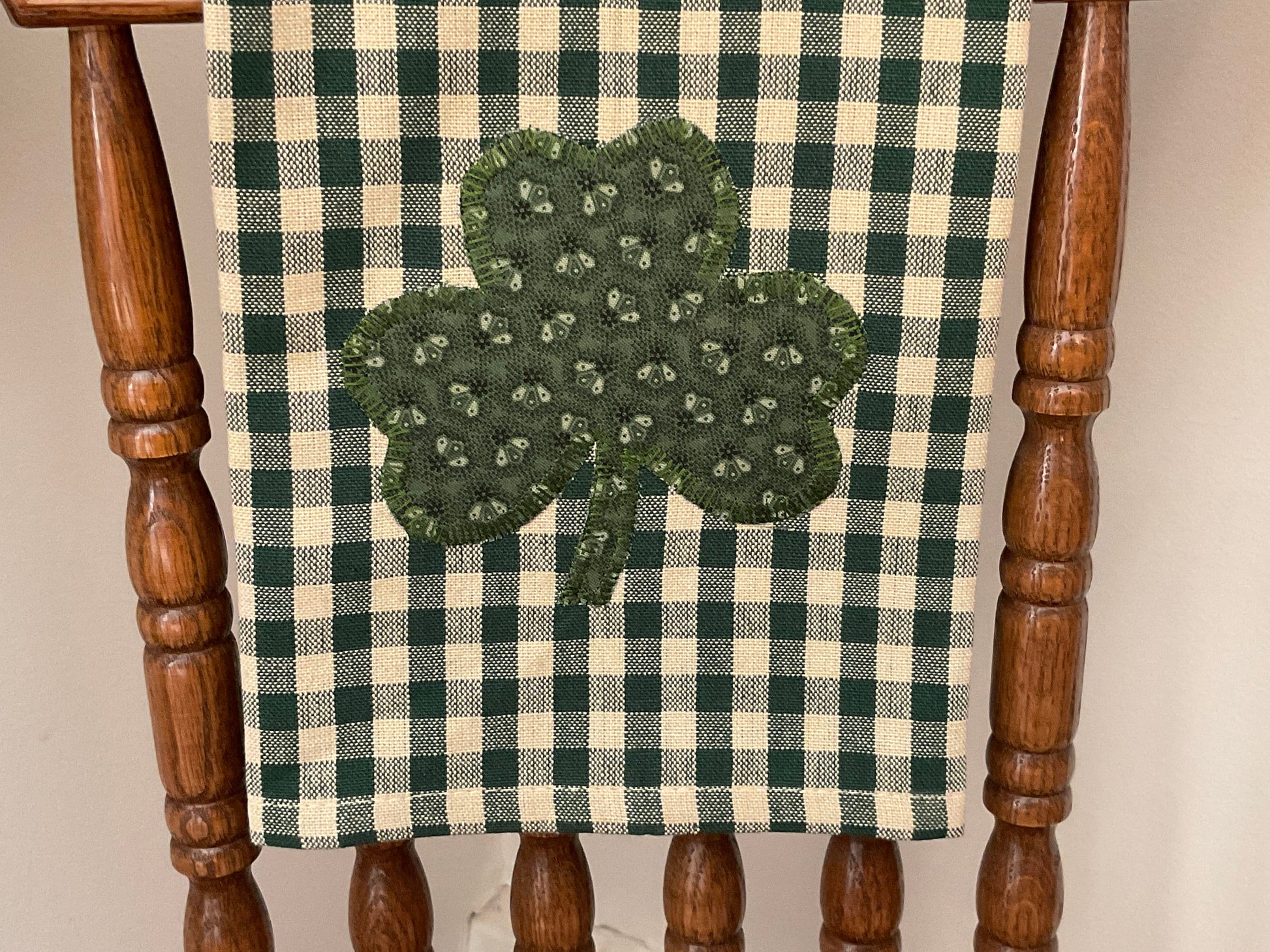 Primitive Farmhouse St.Patrick's Towel Item #1864
