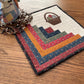 Primitive Farmhouse Log Cabin Easter Bunny Table Topper Item #1845