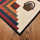 Primitive Farmhouse Log Cabin Easter Basket Table Topper Item #1866
