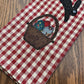 Primitive Farmhouse Easter Bunny Towel Item #1870