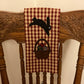 Primitive Farmhouse Easter Bunny Towel Item #1874