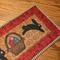 Primitive Farmhouse Easter Bunny Table Runner Item #1879