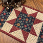 Primitive Farmhouse Star Table Runner Item #1883