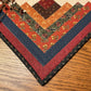Primitive Farmhouse Log Cabin Easter Basket Table Topper Item #1866