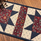 Primitive Farmhouse Star Table Runner Item #1887