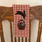 Primitive Farmhouse Easter Bunny Towel Item #1870