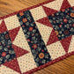 Primitive Farmhouse Star Table Runner Item #1883