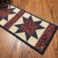 Primitive Farmhouse Star Table Runner Item #1887